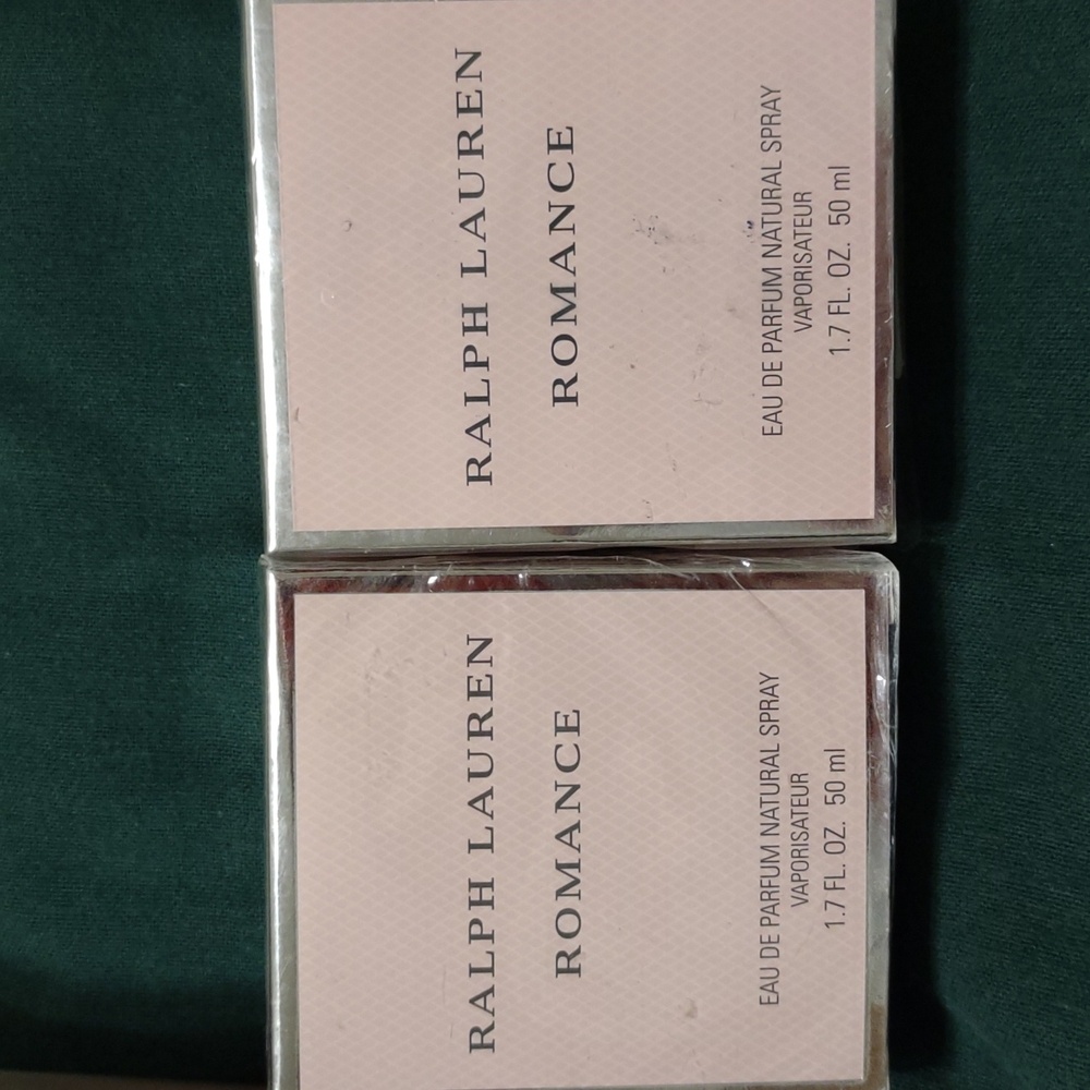 2 New  1.7 oz Ralph Lauren Fragrance ROMANCE Eau De Parfum Natural Sprays.